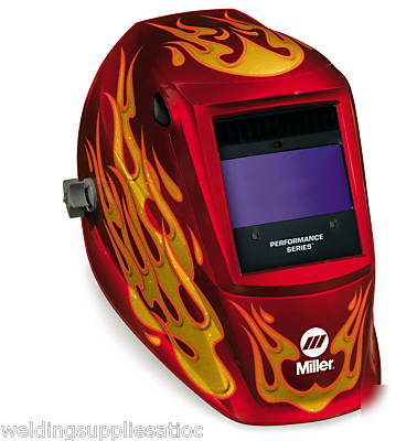 Miller performance fire ball welding helmet 234514
