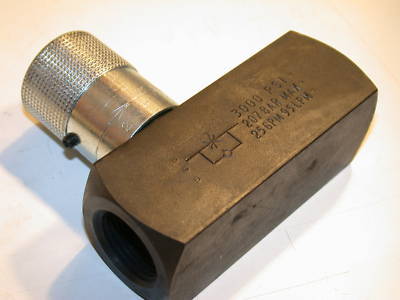 New 24 parker hydraulic inline flow needle valve F1200S