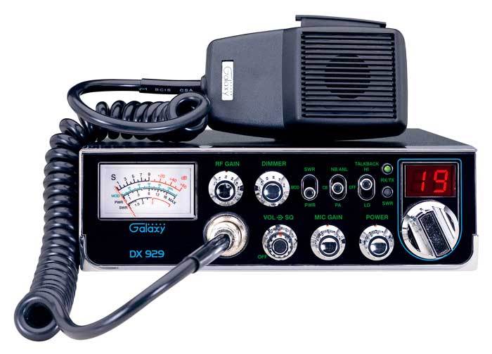 New galaxy DX929, 40 channel cb radio, dx-929, 2YR guar 