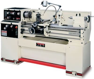New jet gh-1340W-3-tak lathe w/taper attachment 321516 