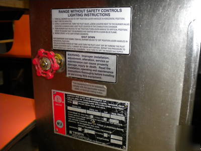 Gas wok range **price reduction** 