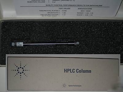 Hplc column, agilent zorbax sb-cn, 2.1X100MM, 1.8UM 