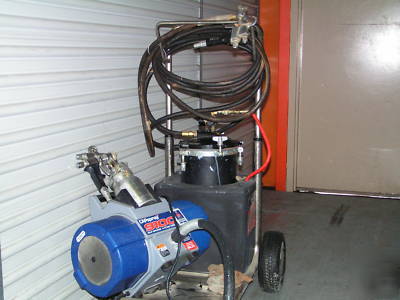 Hvlp sprayer capspray 9100 with 2 gallon pot