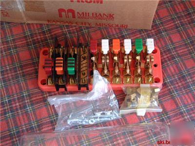 New milbank TS100055 10 pole test switch ts-10-0055 