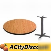 New reversible 48IN round table top restaurant tables