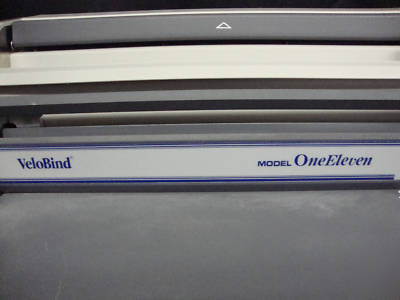 Velobind oneeleven binding machine