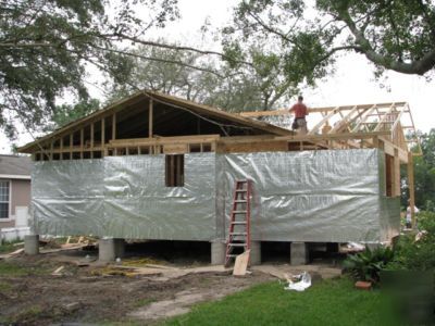 Radiant barrier reflective foil insulation 1,000 sq.ft.