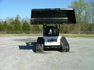 2004 bobcat T250 track skid steer loader kubota diesel