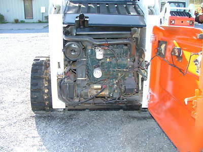 2004 bobcat T250 track skid steer loader kubota diesel