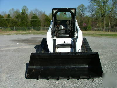 2004 bobcat T250 track skid steer loader kubota diesel