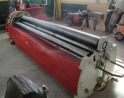 10 ga.X10'davi hydraulic 4 roll double pinch power roll