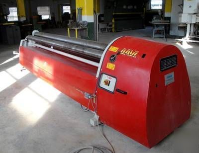 10 ga.X10'davi hydraulic 4 roll double pinch power roll