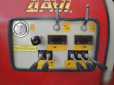 10 ga.X10'davi hydraulic 4 roll double pinch power roll