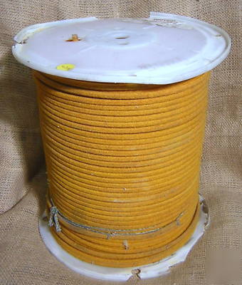 1000' k-type thermocouple wire 16 ga tfe jacket solid