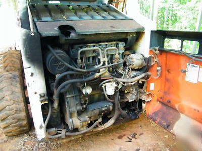 94 bobcat skid steer 873 diesel forks and bucket