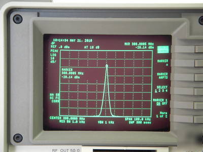 Agilent / hp 8594E spectrum analyzer w/ tracking 2.9GHZ