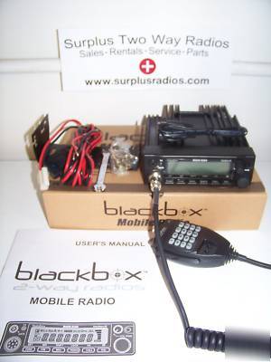 Blackbox mobile uhf 50W 100CH 400-470 ham police fire