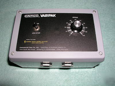 Emerson camco varipak 600188 variable speed dc drive