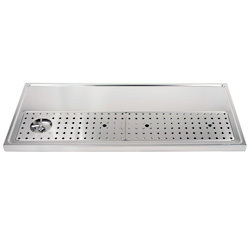 Glass rinser tray - 51 inch - drip - draft beer 