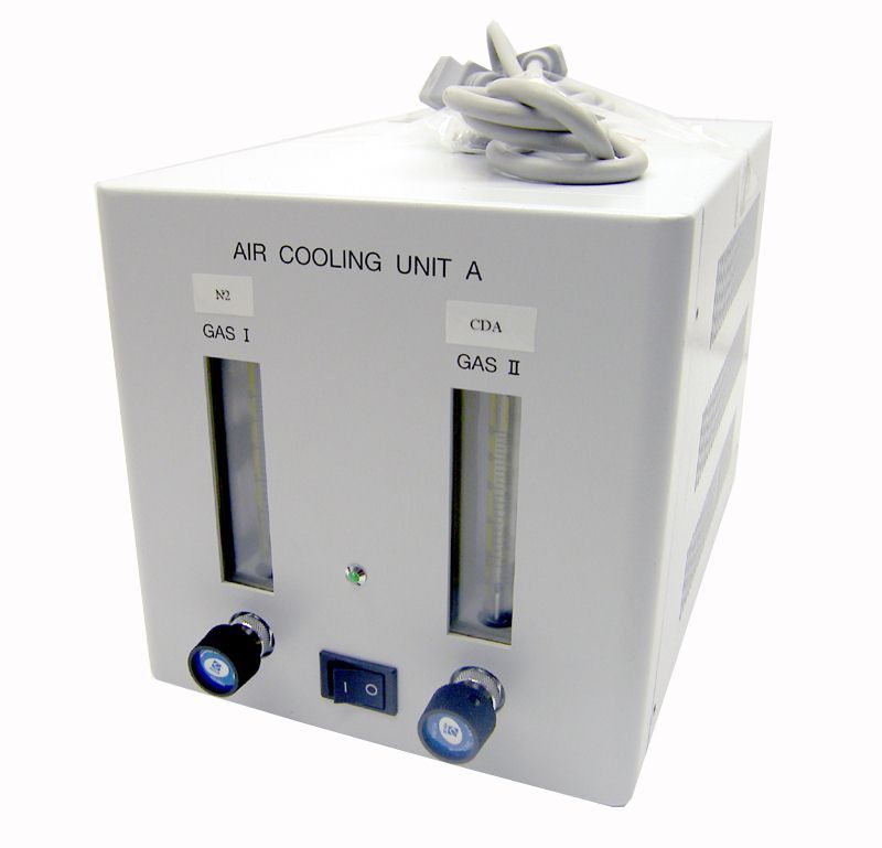 New air / multi-gas flow meter controller cooling unit