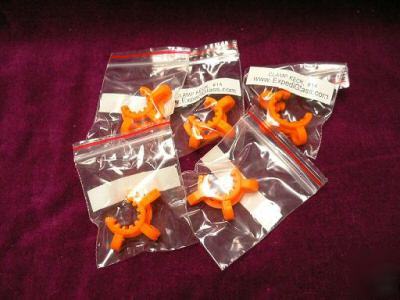 New 5 x keck clamp/clip, size 14/20