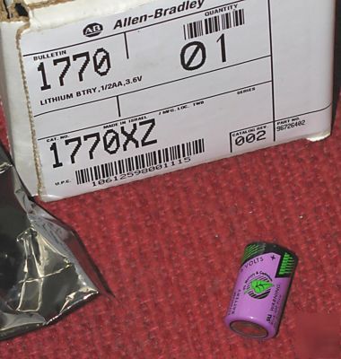 New ab - cat.#1770-xz - 3.6V, 1/2A lithium battery - 