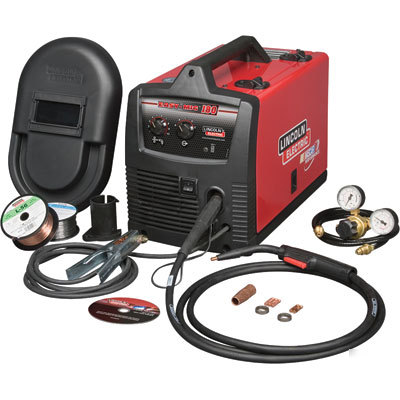 New lincoln easy mig 180 welder - 180 amps 230 v - 