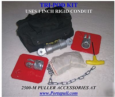 New manual or electric series cable tugger/wire puller