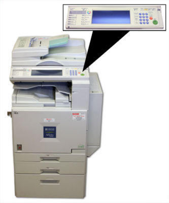 Ricoh 1232C color copier, printer, scanner, fax