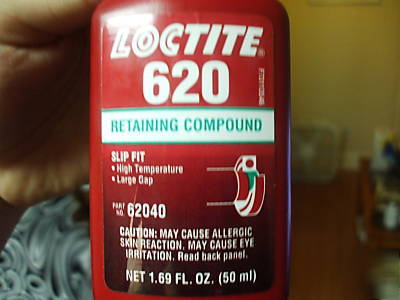 Loctite 620 retaining compound slip fit 50ML