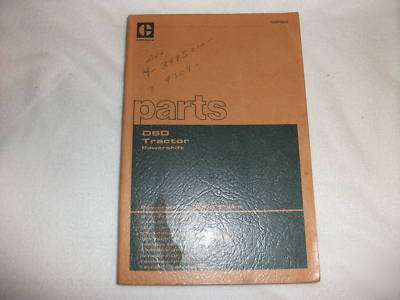 Caterpillar D6D D6 d diesel and lgp parts manuals 