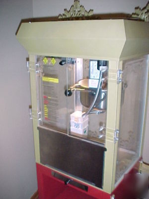 Gold medal commercial grade popcorn popper cart