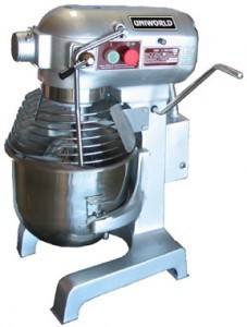 20 qt quart bakery heavy-duty dough mixer with extras 