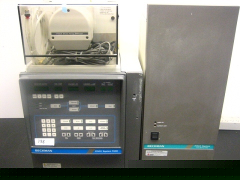 Beckman p/ace system 5500 with lif nm 488 laser module