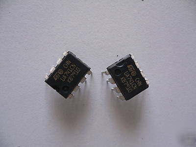 Bipolar op-amps integrated circuit UA741CN 2PCS