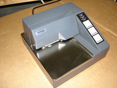 Epson tm-U295 model M66SA ticket printer (charcoal)