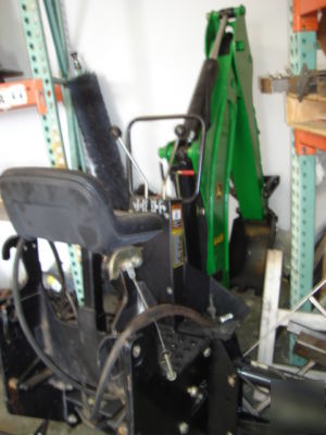 John deere 448 back hoe attachment nice lightly used