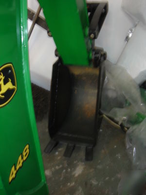 John deere 448 back hoe attachment nice lightly used