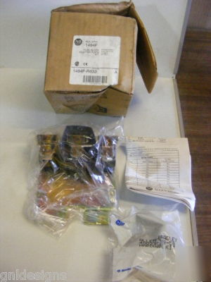 New 9 piece lot & used allen bradley fuse blocks 