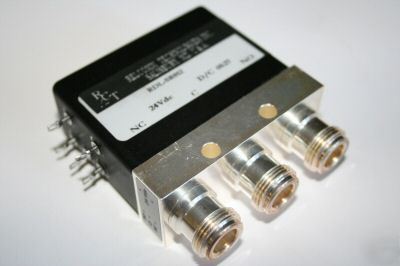 New relcomm / 1000 watt rf relay dc - 2 ghz new