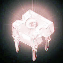 20 superflux leds - ultra bright white 3K mcd led 5MM