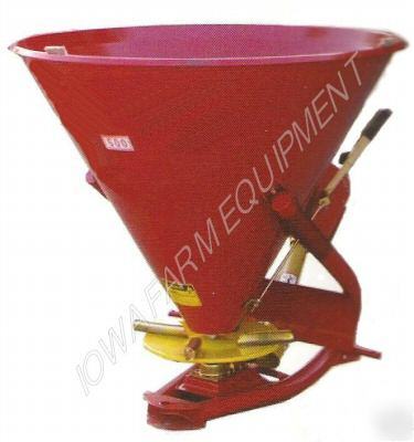 Ife 10 bushel 3-point mounted seeder, spreader