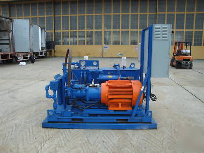 Industrial hydraulic power unit 100HP, 3000PSI