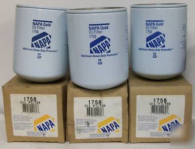 Napa gold series transmission oil filter lot 1758