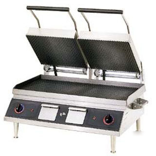 Star CG28IB panini grill, electric, double two-sided gr