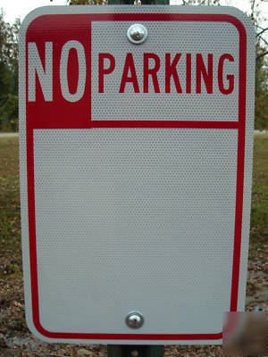 No parking custom sign add your own text 