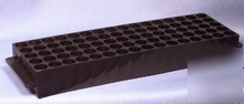 Oxford 80-hole mct rack collection plate - orange