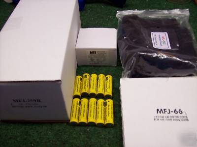 New - mfj 259B swr analyzer plus deluxe accessory pack