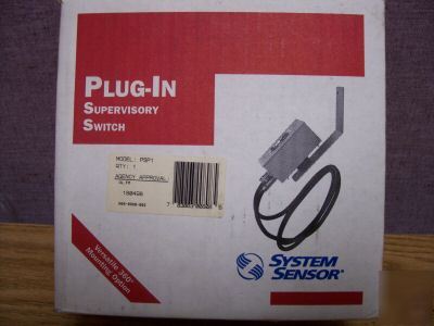 New system sensor PSP1 plug in supervisory switch ( )