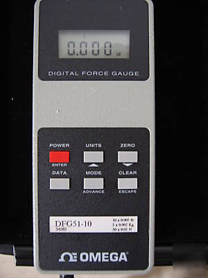 Omega DFG51-10 digital force gauge